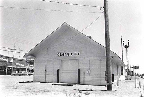 Depot, Clara City Minnesota, 1983