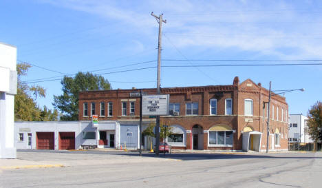 Street scene, Claremont Minnesota, 2010