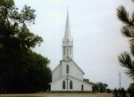 St. John Lutheran Church, Claremont Minnesota