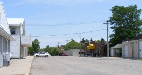 Street scene, Clearbrook Minnesota, 2008