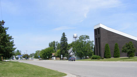 Street scene, Clearbrook Minnesota, 2008