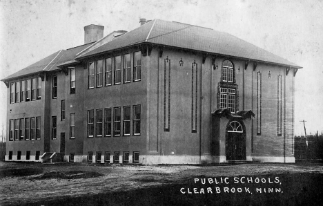 Public School, Clearbrook Minnesota, 1910's?