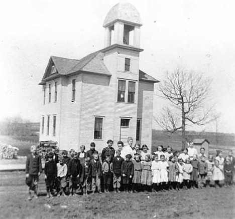 School, Cleveland Minnesota, 1895
