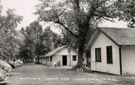 Hoffman's Beaver Dam Lodge, Cleveland Minnesota, 1950's