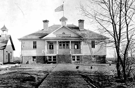 Schoolhouse, District Number 6, Climax Minnesota, 1917