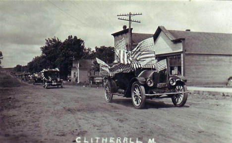 Parade, Clitherall Minnesota, 1910's?