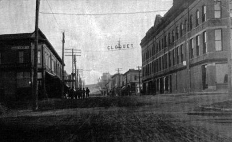 Arch Street, Cloquet Minnesota, 1911