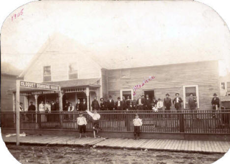 Cloquet Boarding House, Cloquet Minnesota, 1905