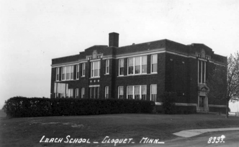Leach School, Cloquet Minnesota, 1950's