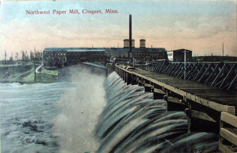Northwest Paper Mill, Cloquet Minnesota, 1910's