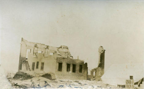 County Jail after fire, Cloquet Minnesota, 1918
