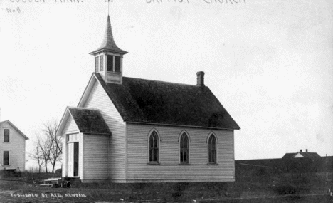 Baptist Church, Cobden Minnesota, 1910's