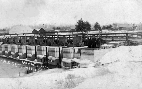 Government Dam, Cohasset Minnesota, 1915