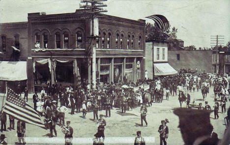 4th of July Parade, Cokato Minnesota, 1908