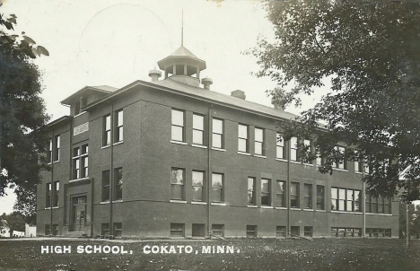 High School, Cokato Minnesota, 1913