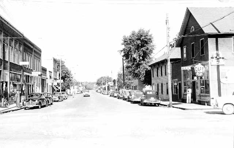 Street scene, Cold Spring Minnesota, 1950