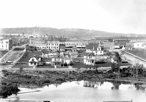 General view, Coleraine Minnesota, 1910