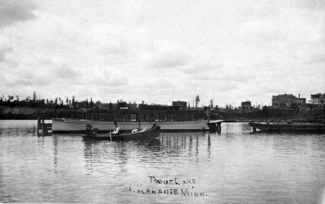 Trout Lake, Coleraine Minnesota, 1920's?