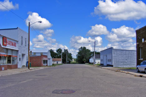 Street scene, Conger Minnesota, 2010