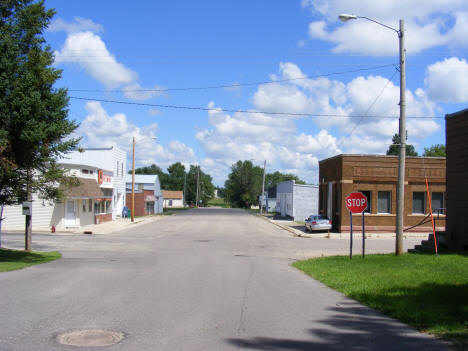 Street scene, Conger Minnesota, 2010