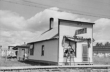 Cheer Cafe, Cook Minnesota, 1937