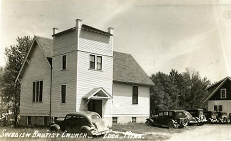 Swedish Baptist Church, Cook Minnesota, 1946