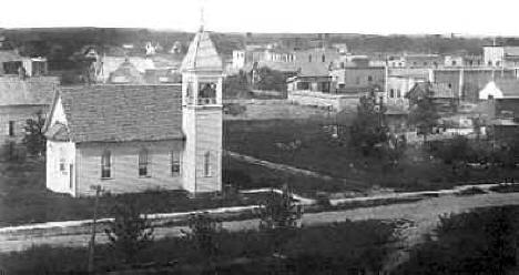 Methodist Church in Ogilvie, Minnesota, 1920's