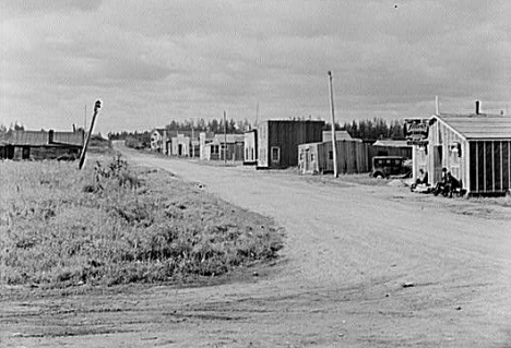 Main street. Craigville, Minnesota, 1937