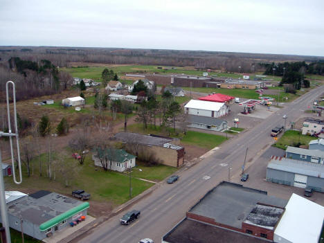 Birds eye view, Cromwell Minnesota, 2008