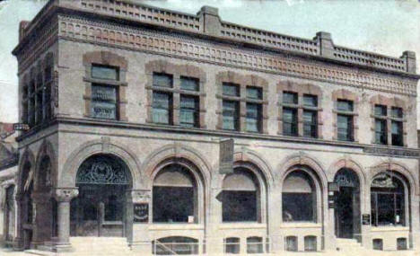 Bank of Crookston, Crookston Minnesota, 1909