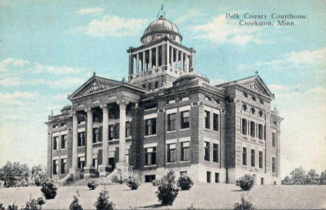 Polk County Courthouse, Crookston Minnesota, 1932