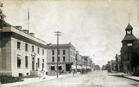 Broadway, Crookston Minnesota, 1911
