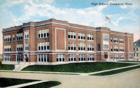 High School, Crookston Minnesota, 1910's