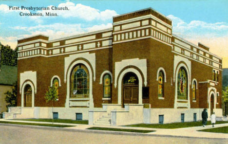 First Presbyterian Church, Crookston Minnesota, 1910's