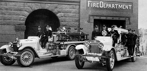 Fire Department, Crookston Minnesota, 1936
