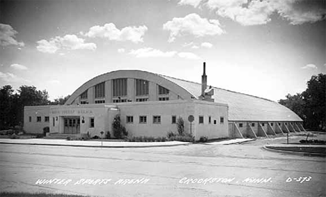 Winter Sports Arena, Crookston Minnesota, 1950
