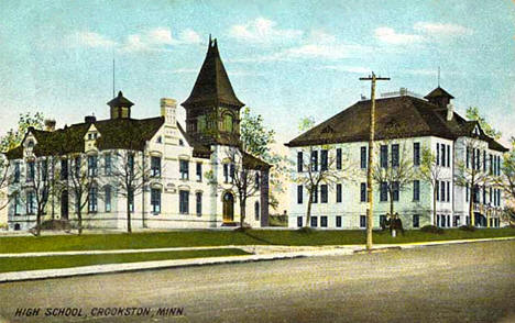 High School, Crookston Crookston Minnesota, 1908