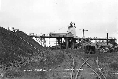 Inland Mine, Crosby Minnesota, 1950