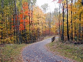 Cuyuna Lakes State Trail, Crosby Minnesota