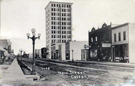 Main Street, Crosby Minnesota, 1925