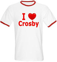 I Love Crosby Ringer T