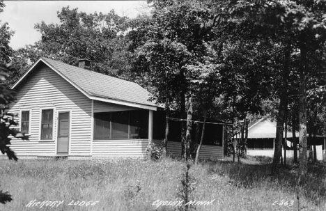 Hickory Lodge, Crosby Minnesota, 1930's