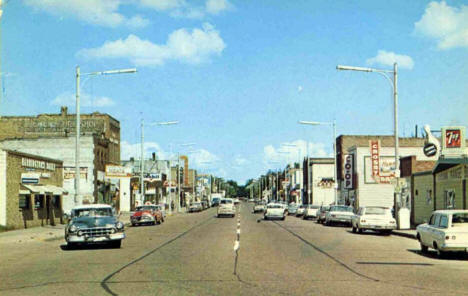 Street scene, Crosby Minnesota, 1960's