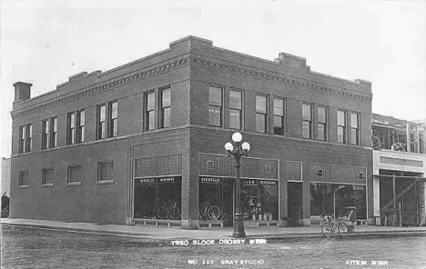 Theo Block, Crosby Minnesota, 1914