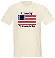 Crosby US Flag Light T-Shirt