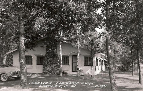 Buckner's Edgewater Lodge, Crosslake Minnesota, 1950's