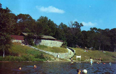 Beach at Lake Shetek State Park, Currie Minnesota, 1863