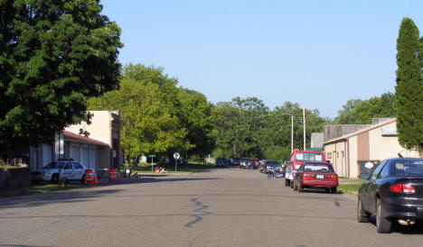 Street scene, Cuyuna Minnesota, 2007