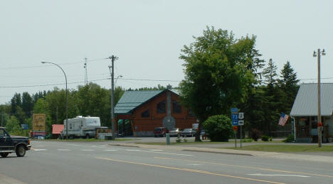 View of Floodwood Minnesota