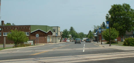 Downtown Floodwood Minnesota, 2006